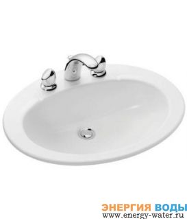 Раковина встраиваемая 63 х 48 см Ovale E1273 в Новосибирске
