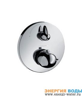 Термостат со встроенным запорным вентилем Hansgrohe Ecostat E 15700 000 (хром) в Новосибирске