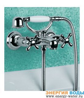 Смеситель двурукоятковый для ванны/душа Ideal Standart Azimuth N 9005 AA  (Хром) в Новосибирске