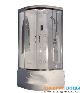 Душевая кабина 90х90х220 см Norma 606AW9090 в Новосибирске